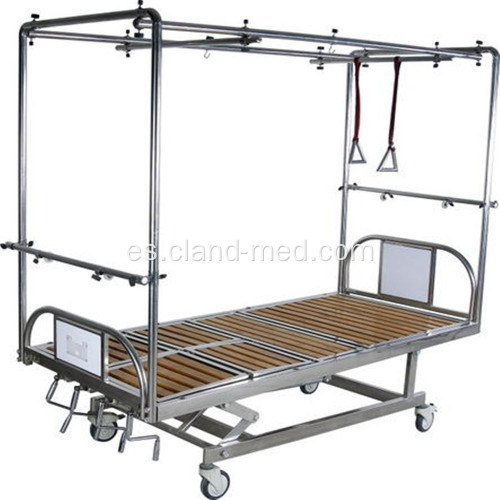 Cama de hospital de marco de tracción ajustable médica de alta calidad